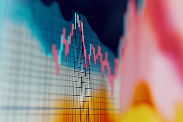 Planificación financiera profesional con gráficos y análisis de rendimiento